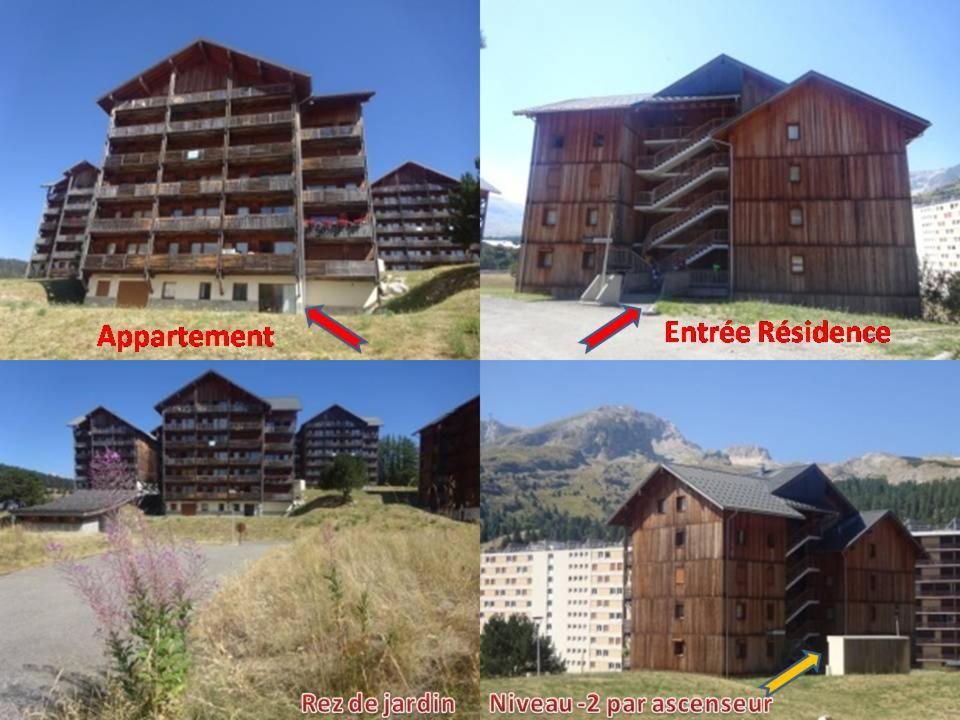 Appartement 8-10 Personnes Superdevoluy Hautes Alpes Rez De Chaussee Vue Panoramique 3 Chambres Saint-Étienne-en-Dévoluy Dış mekan fotoğraf