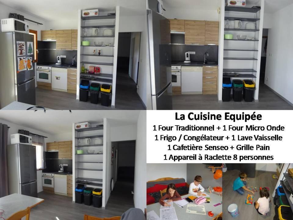 Appartement 8-10 Personnes Superdevoluy Hautes Alpes Rez De Chaussee Vue Panoramique 3 Chambres Saint-Étienne-en-Dévoluy Dış mekan fotoğraf